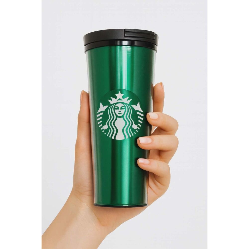 2020 Holiday Green Insulated Travel Mug Starbucks Tumbler Acrylic Cup 16 oz